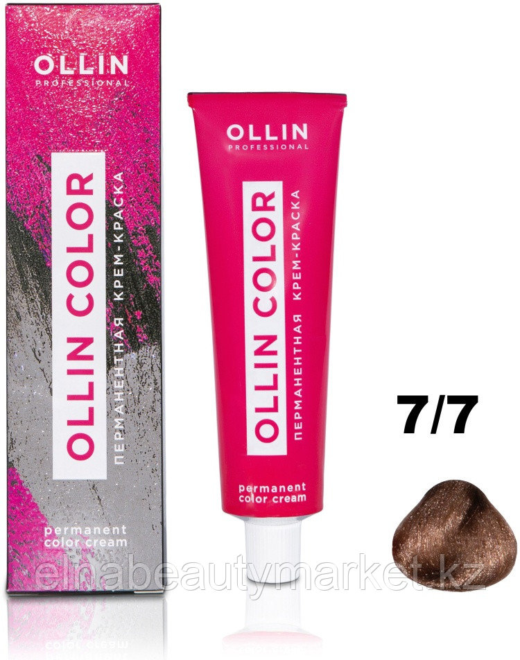 Ollin Professional Color 7/7 русый коричневый крем-краска 100 мл