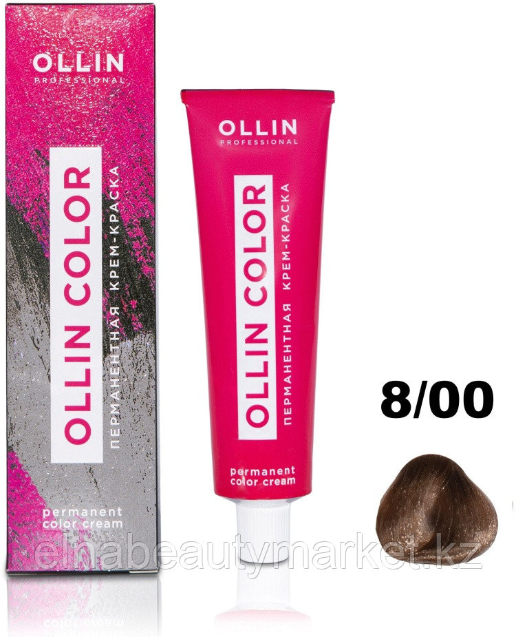 Ollin Professional Color 8/00 светло-русый глубокий крем-краска 100 мл