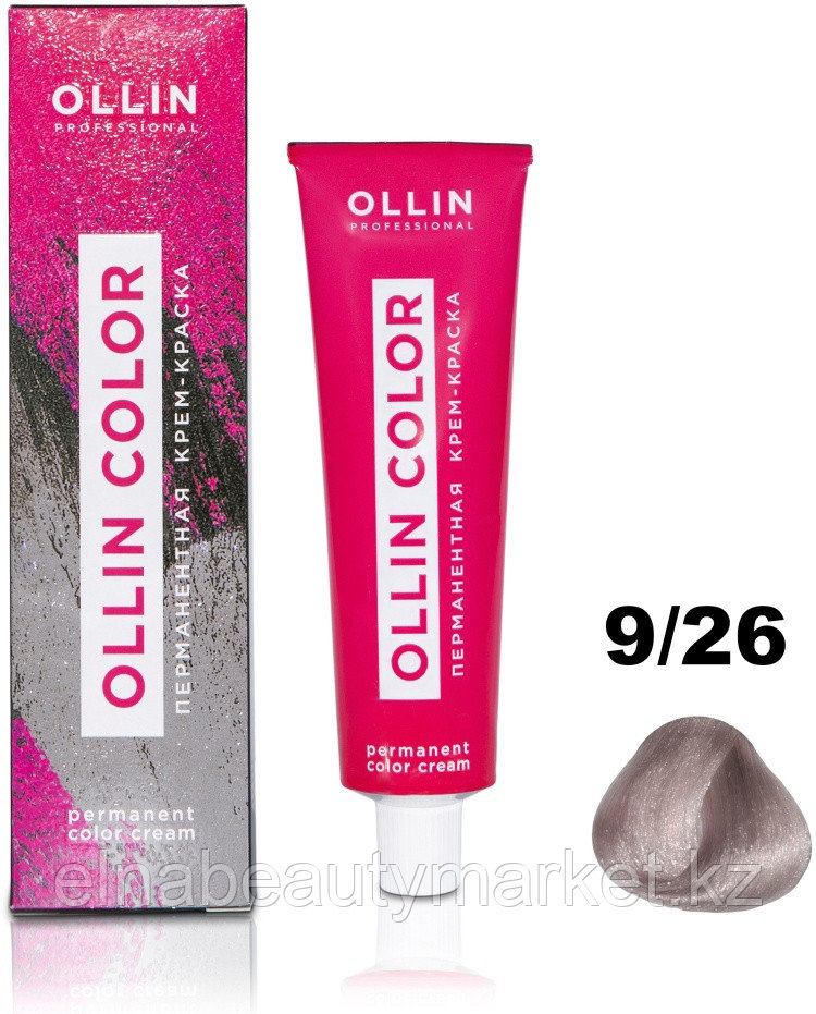Ollin Professional Color 9/26 блондин розовый крем-краска 100 мл