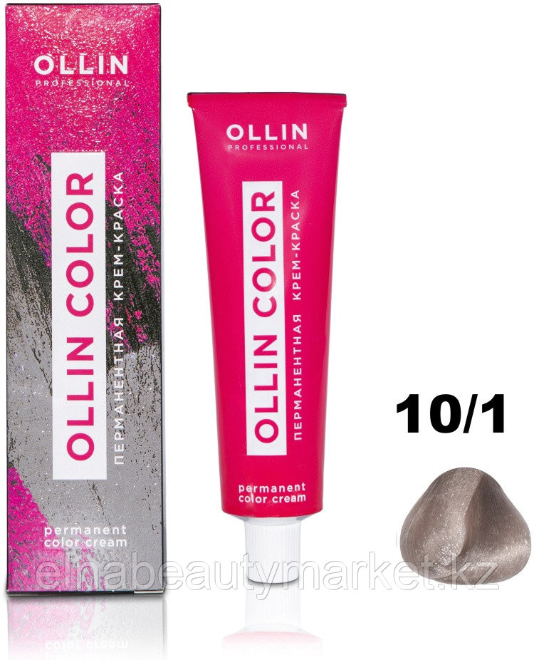 Ollin Professional Color 10/1 светлый блондин пепельный крем-краска 100 мл