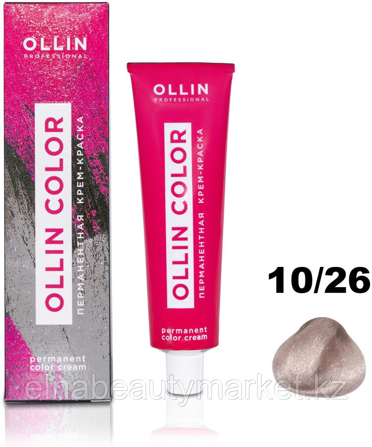 Ollin Professional Color 10/26 светлый блондин розовый крем-краска 100 мл