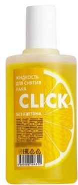Click Лимон средство для снятия лака 100 мл