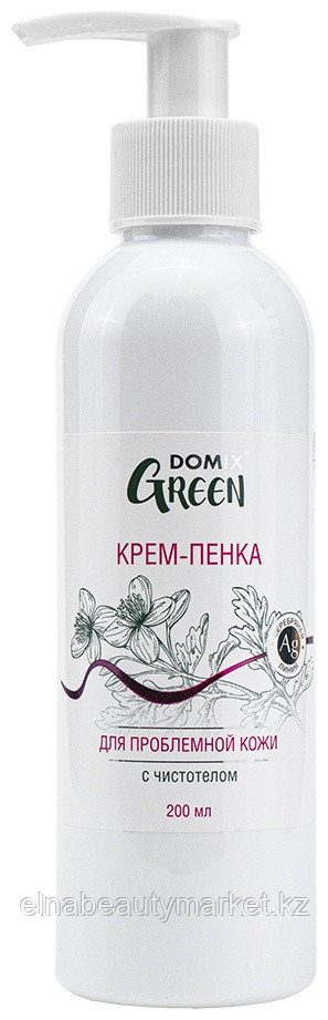 Domix Green Крем - пенка для умывания 200 мл для проблемной кожи .