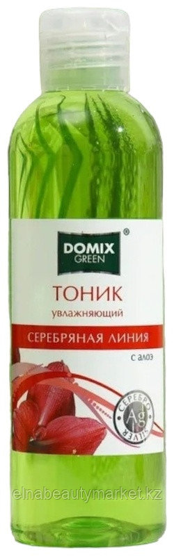 Domix тоник Увлажняющий с алоэ и наносеребром 200 мл