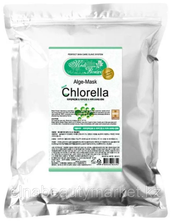 Маска для лица Medi Flower альгинатная Alge-Mask Chlorella 1000 мл