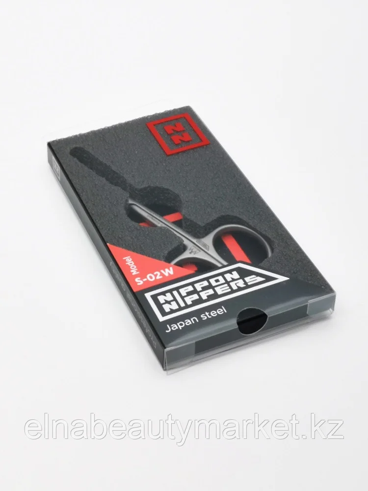 Nippon Nippers маникюрные ножницы для кутикулы S-02W, 107 мм