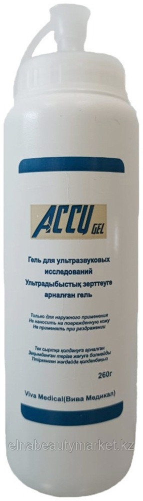 Гель для УЗИ средней вязкости Accu, 260 мл Viva Medical