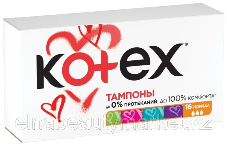 Kotex тампоны Нормал 16 шт
