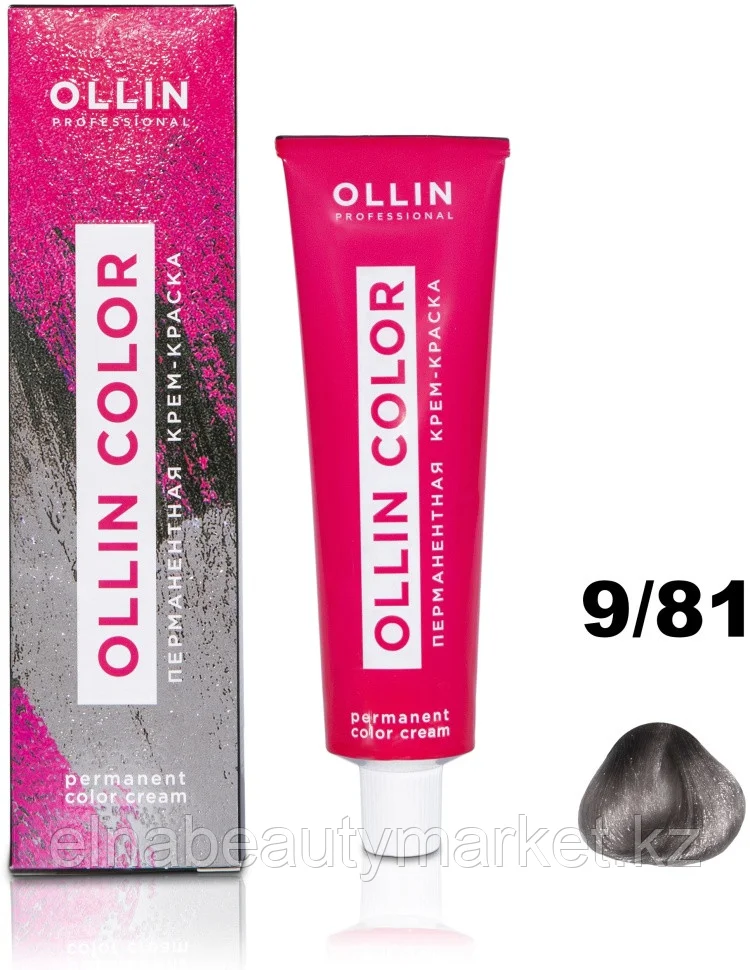 Ollin Professional Color 9/81 блондин жемчужно-пепельный крем-краска 60 мл