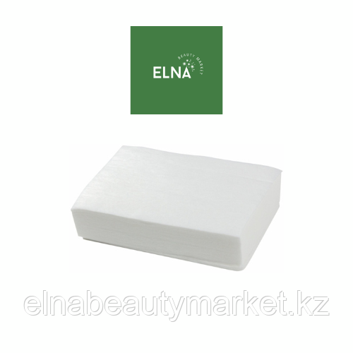 ELNA Beautymarket одноразовые салфетки в сложении 20*20 ,100 шт ,45гр